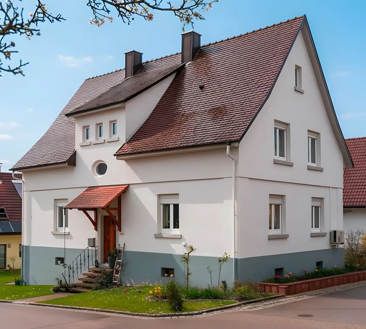 Das Haus der Ferienwohnung Hornisgrindeblick in Sasbach bei Achern