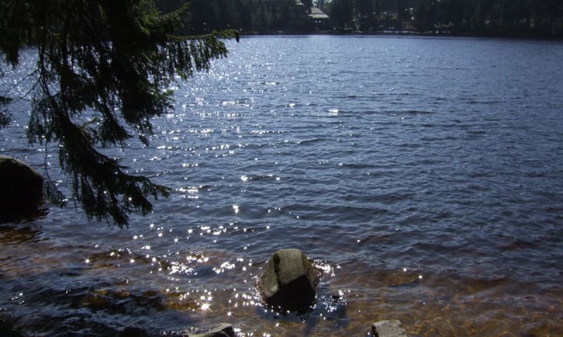 Der Mummelsee an der Schwarzwaldhochstraße